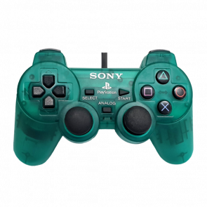 Геймпад Дротовий Sony PlayStation 2 DualShock 2 SCPH-10010 Crystal Green Б/У