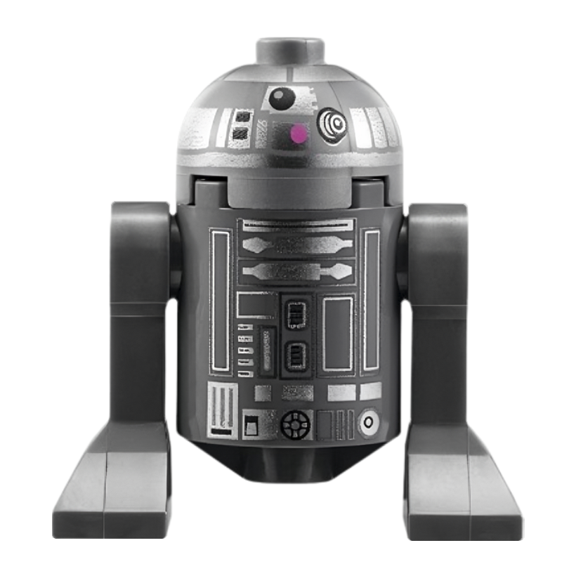 Фігурка Lego Дроїд R2-BHD Astromech Dark Gray Body Star Wars sw0933 75181 Б/У - Retromagaz