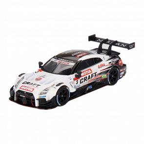 Машинка Premium MINI GT Nissan GT-R Nismo GT500 1:64 White - Retromagaz