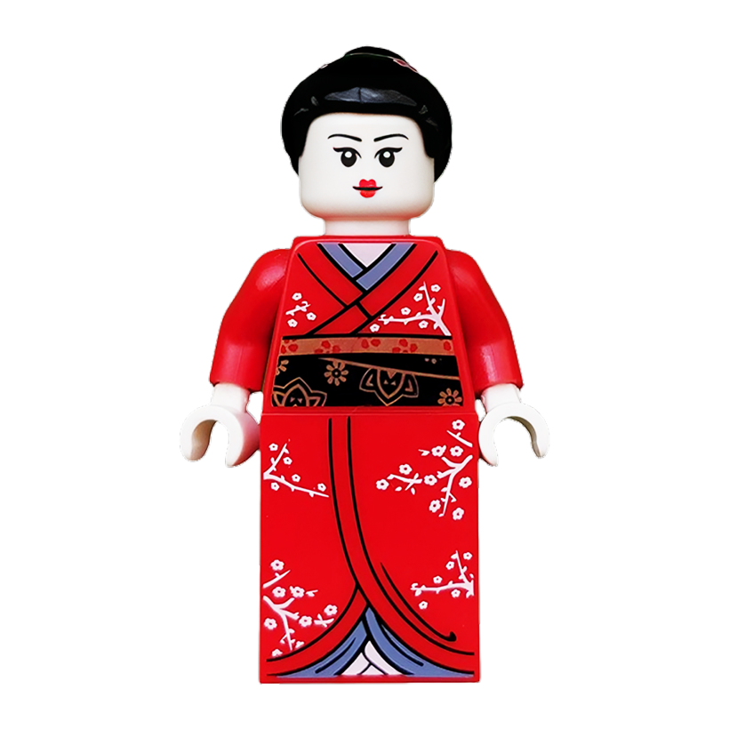 Фигурка Lego Series 4 Kimono Girl Collectible Minifigures col04-2 col050 Б/У - Retromagaz