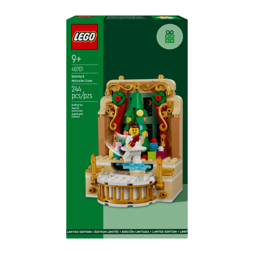 Конструктор Lego Ballerina & Nutcracker Scene 40701 Новий - Retromagaz