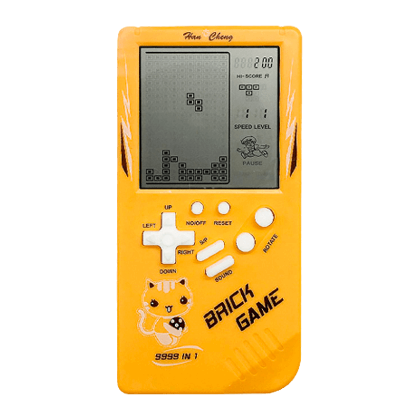 Консоль RMC Tetris Brick Game Yellow - Retromagaz