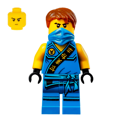 Фигурка Lego Ninja Jay Sleeveless Ninjago njo137 1 Б/У - Retromagaz