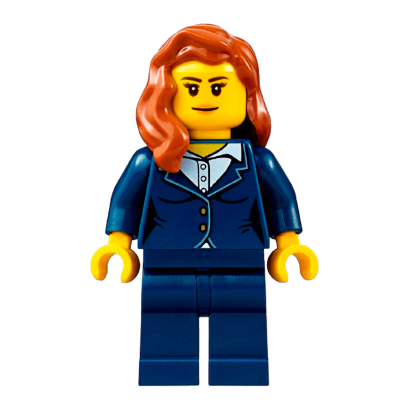 Фигурка Lego 973pb2345 Businesswoman City Airport cty0691 Б/У - Retromagaz