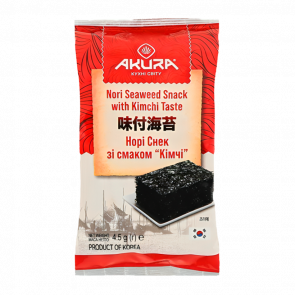 Снеки Akura Нори со Вкусом Кимчи 4,5g