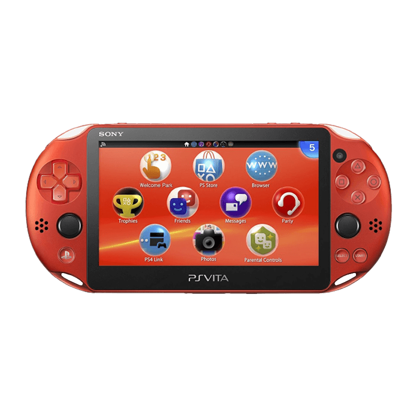 Консоль Sony PlayStation Vita Slim Модифицированная 32GB Metallic Red Б/У - Retromagaz