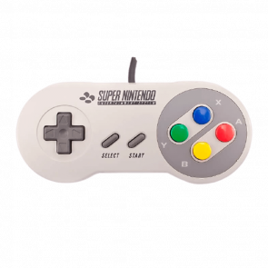 Геймпад Дротовий Europe Nintendo SNES Grey Б/У Нормальний