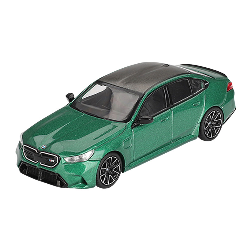Машинка Premium MINI GT BMW M5 (G90) 1:64 MGT01086 Green - Retromagaz