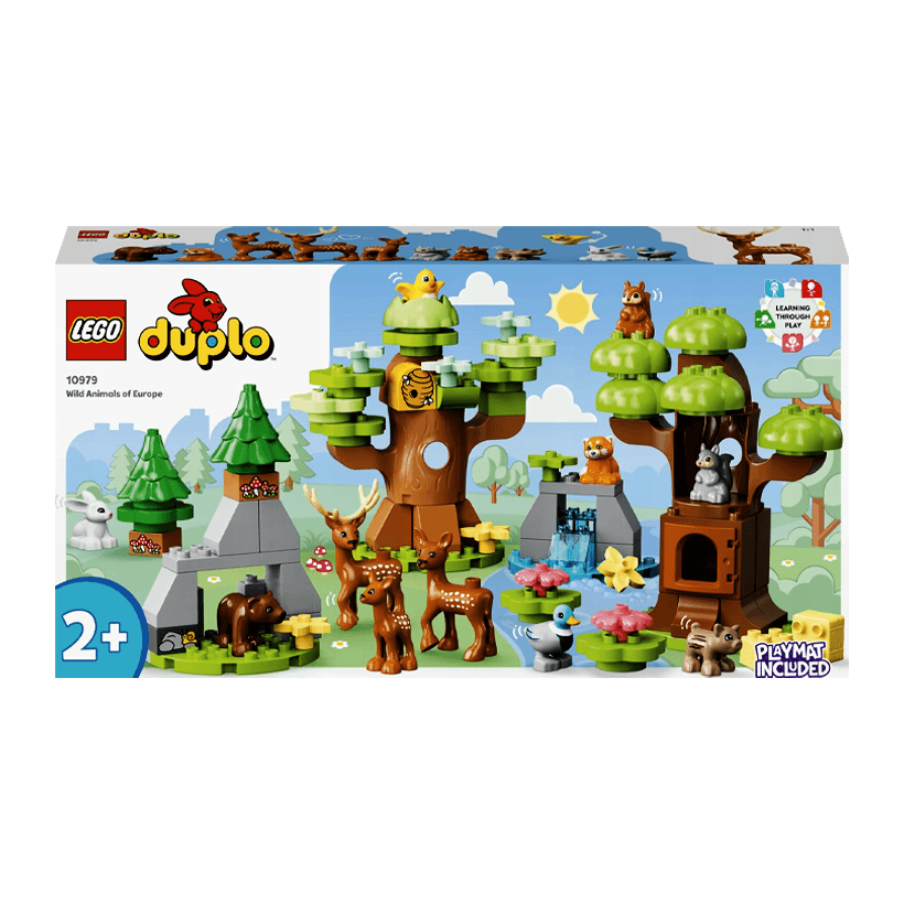 Конструктор Lego Дикі тварини Європи Duplo 10979 Новий - Retromagaz