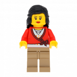 Фігурка Lego 973pb0580 Sweater Cropped with Bow City People cty0313 Б/У