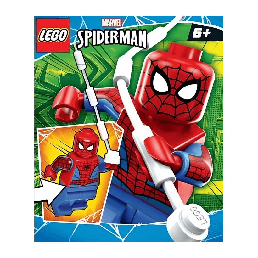 Конструктор Lego Фігурка Spider-Man Foil Pack Foil Pack Super Heroes 242214 sh0684 Новый - Retromagaz