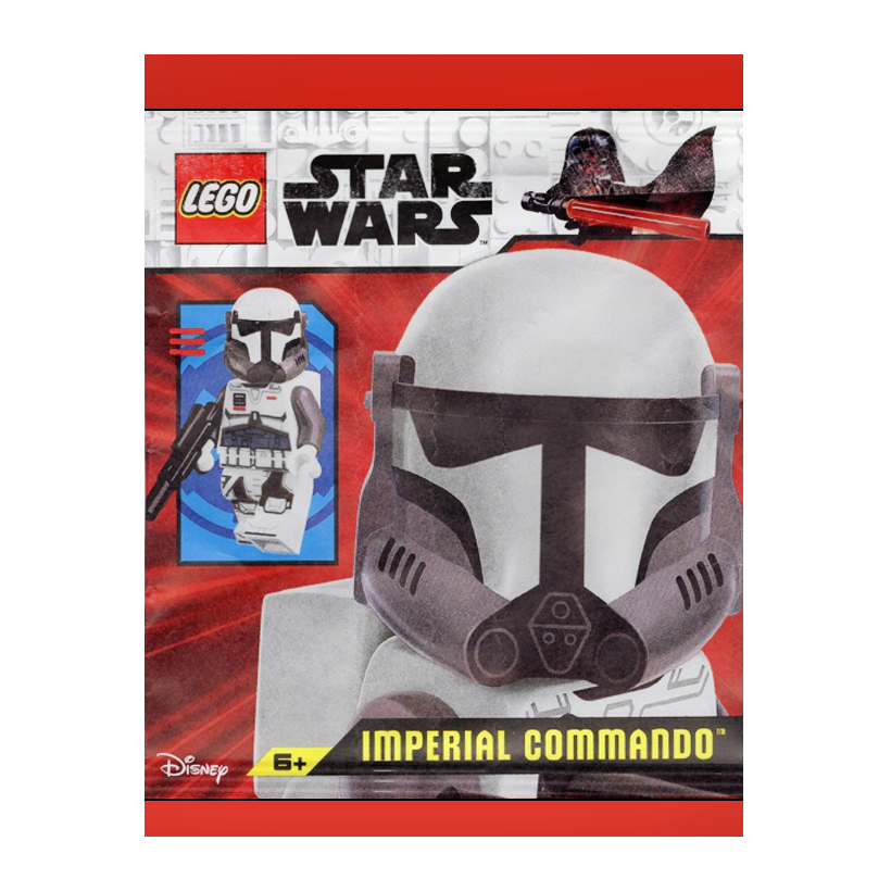 Конструктор Lego Фігурка Imperial Commando Paper Bag Star Wars 912503 sw1346 Новый - Retromagaz
