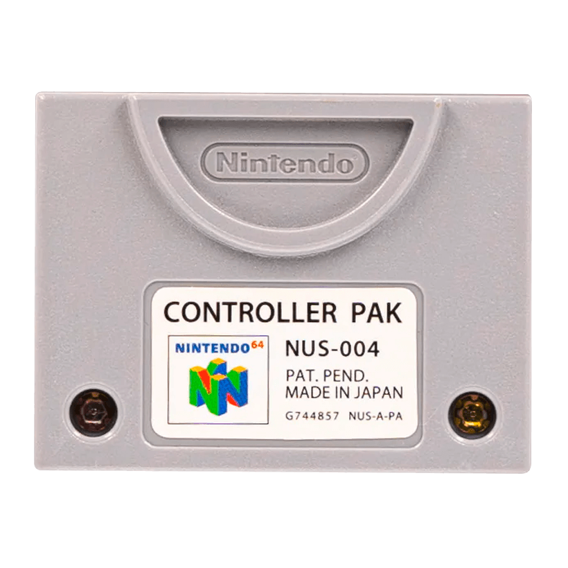 Карта Памяти Nintendo N64 NUS-004 Controller Pak 32KB Grey Б/У - Retromagaz