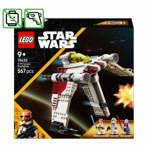 Конструктор Lego Зоряний Винищувач V-19 Потік Star Wars 75432 Без Фігурок Новий - Retromagaz