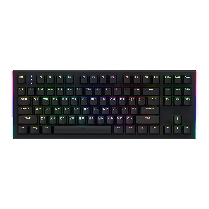 Клавиатура Проводная Hator Gravity X TKL Black 1.8m Новый - Retromagaz