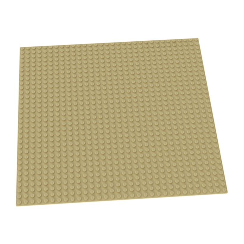 Пластина Lego Базова Baseplate 32 x 32 3811 2836 4558611 4106730 4219688 Tan Б/У - Retromagaz