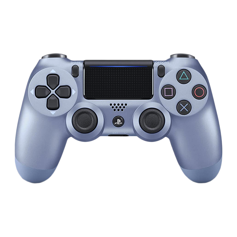 Геймпад Бездротовий Sony PlayStation 4 DualShock 4 Version 2 Titanium Blue Б/У - Retromagaz