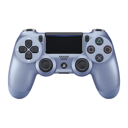 Геймпад Бездротовий Sony PlayStation 4 DualShock 4 Version 2 Titanium Blue Б/У - Retromagaz