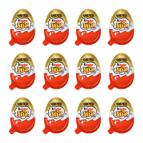 Набір Шоколадне Яйце 12шт Kinder Joy One Piece 20g - Retromagaz