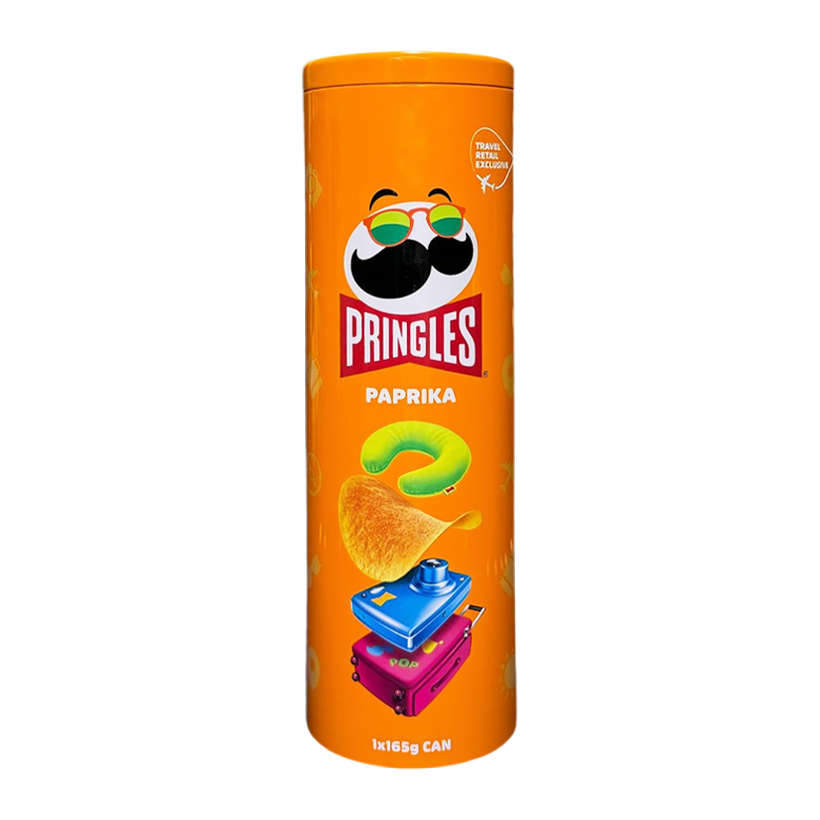 Чипсы Pringles Paprika Ж/Б 165г - Retromagaz