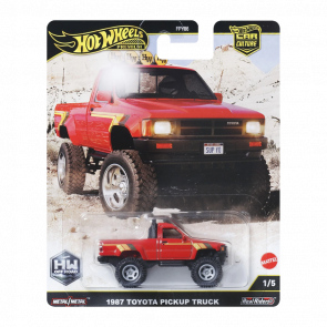 Машинка Premium Hot Wheels 1987 Toyota Pickup Truck Off-Road 1:64 JBK73 Red Машинка Premium Hot Wheels 1987 Toyota Pickup Truck Off-Road 1:64 JBK73 Red - Retromagaz