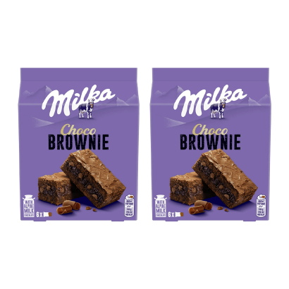 Набір Печиво 2шт Milka Choco Brownie 150g - Retromagaz