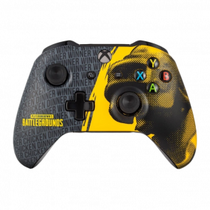 Геймпад Беспроводной Microsoft Xbox One Playerunknown's Battlegrounds Limited Edition Version 2 Black Yellow Б/У