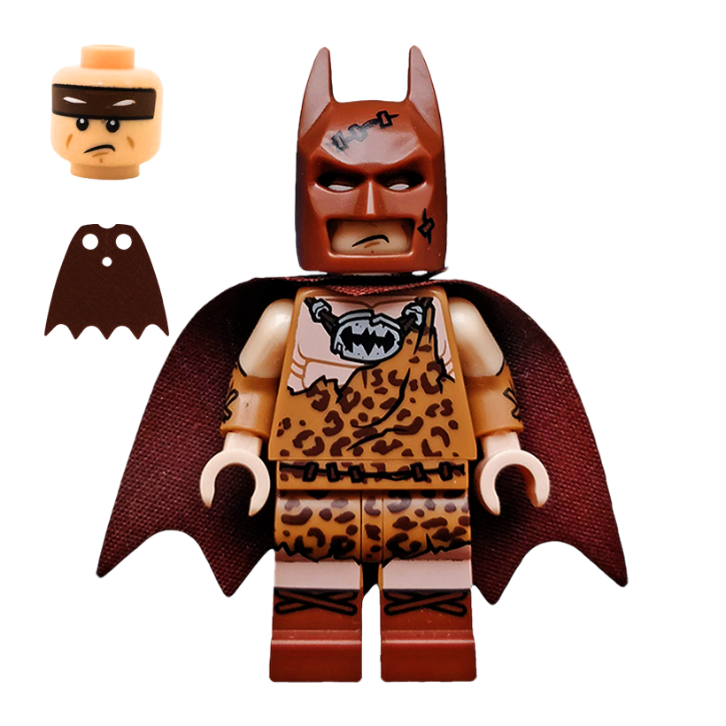 Фігурка Lego DC Clan of the Cave Batman Brown Cape Cloth Super Heroes coltlbm04 Б/У - Retromagaz