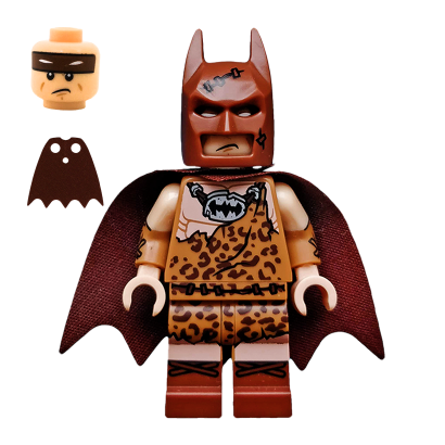 Фігурка Lego Super Heroes DC Clan of the Cave Batman Brown Cape Cloth coltlbm04 Б/У - Retromagaz