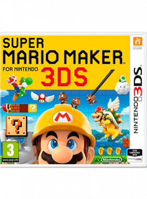Игра Nintendo 3DS Super Mario Maker Europe Английская Версия Б/У - Retromagaz
