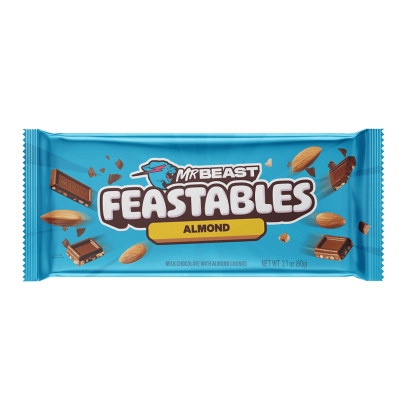 Батончик MrBeast Feastables Almond King Size 60g - Retromagaz