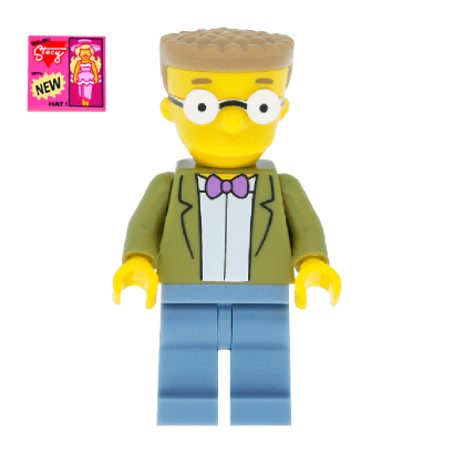 Фігурка Lego Smithers Waylon Cartoons The Simpsons colsim2-15 Новий - Retromagaz