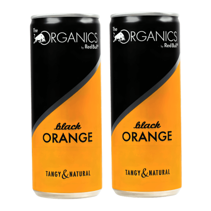 Набір Напій 2шт Red Bull Organics Black Orange 250ml - Retromagaz