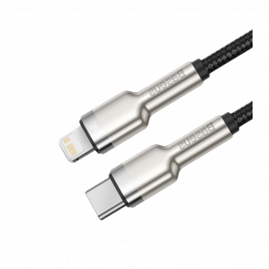 Кабель Baseus Cafule Metal PD USB Type-C - Lightning 1m - Retromagaz