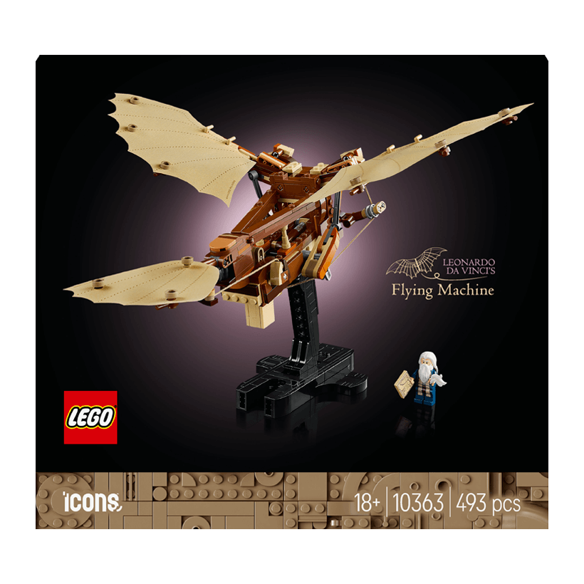 Конструктор Lego Летательный Аппарат Леонардо да Винчи Icons 10363 Новый - Retromagaz