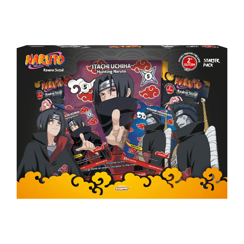 Картки Naruto Mythos TCG Konoha Shido 2nd Edition Special Pack Itachi - Retromagaz