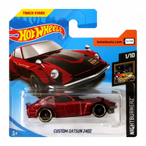 Машинка Базова Hot Wheels Custom Datsun 240Z Nightburnerz 1:64 FJY95 Red - Retromagaz