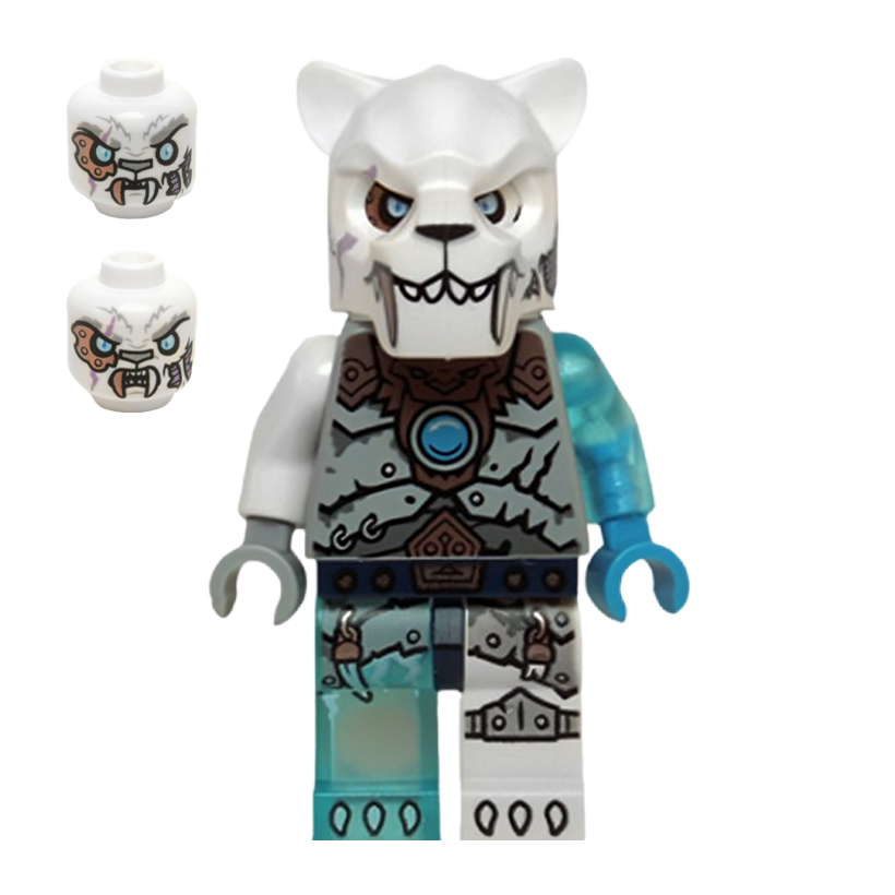 Фигурка Lego Saber-Tooth Tiger Tribe Sir Fangar Legends of Chima loc102 Б/У - Retromagaz