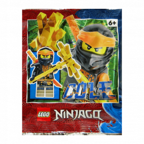 Конструктор Lego Фигурка Cole Foil Pack Shoulder Pad Ninjago 892290 njo720 Новый