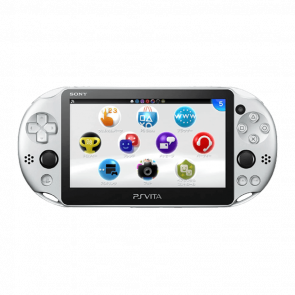 Консоль Sony PlayStation Vita Slim Модифікована 64GB Silver + 5 Вбудованих Ігор Б/У - Retromagaz