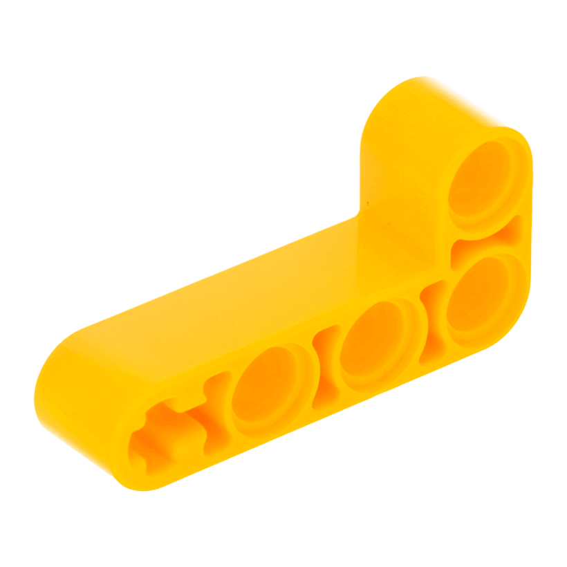 Technic 20шт Lego Балка Товста Кутова 90 2 x 4 32140 42137 4141628 6271828 Yellow Б/У - Retromagaz