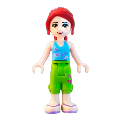 Фігурка Lego Mia Lime Cropped Trousers Friends Girl frnd016 Б/У - Retromagaz