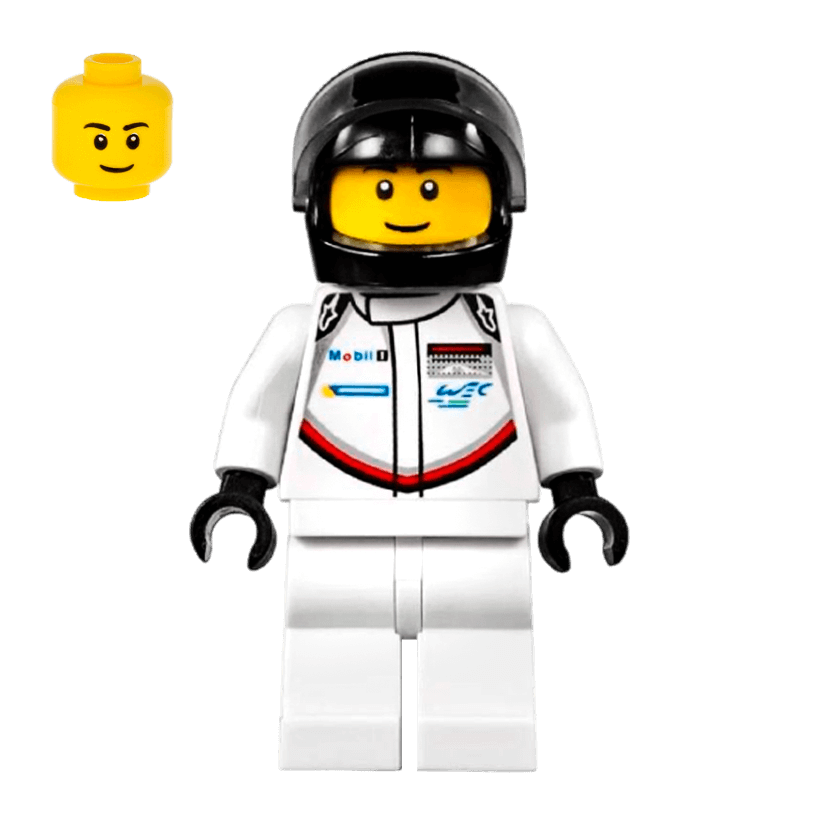 Фигурка Lego Speed Champions Porsche 911 RSR Driver Другое sc058 1 Б/У - Retromagaz