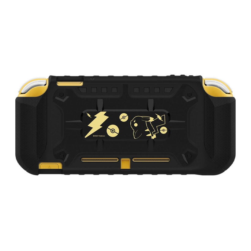 Чохол Силіконовий Nintendo Switch Lite Hybrid System Armor Pokemon Pikachu Black Новий - Retromagaz