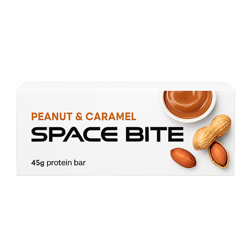 Протеїновий Батончик Space Bite Арахис-Карамель 45g - Retromagaz