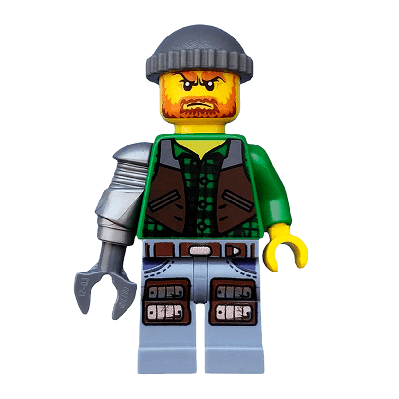 Фигурка Lego Monster Fighters Jack McHammer Adventure mof006 Б/У - Retromagaz