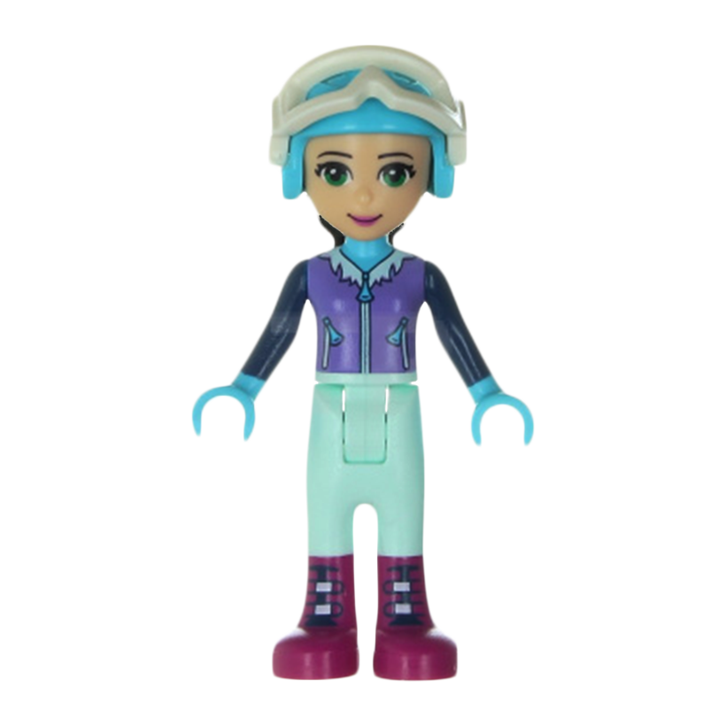 Фігурка Lego Girl Emma Light Aqua Trousers Friends frnd216 1 Б/У - Retromagaz