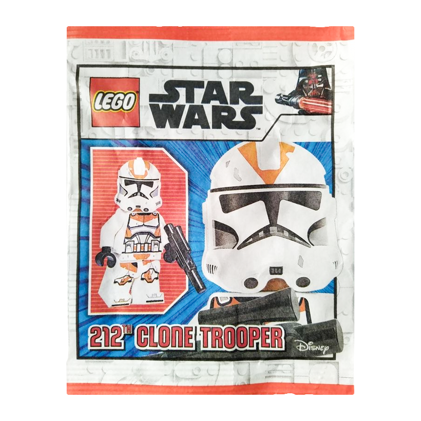 Конструктор Lego 212th Clone Trooper Paper Bag Star Wars 912303 sw1235 Новый - Retromagaz