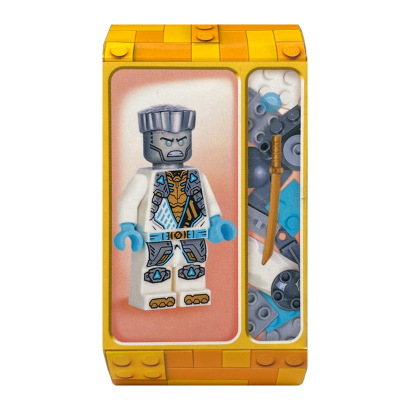 Конструктор Lego Фігурка Zane - Dragons Rising, Tunic with Shoulder Armor Ninjago njo0934 Новий - Retromagaz