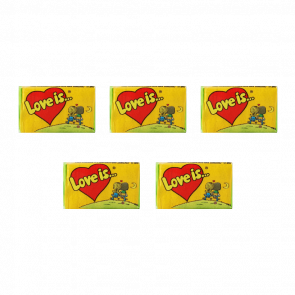 Жувальна Гумка 5шт Love is... Кокос Ананас 4,2g - Retromagaz